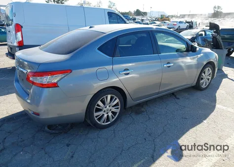2013 Nissan Sentra Sl из США, поврежденный, VIN 3N1AB7APXDL776215
